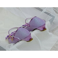 Ymiytan Deca Mary Jane Sparkle princeze cipela za cipele haljina cipele zabava udobnost Glitter Purple