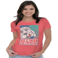 Vintage Slush PushPie 80-ih Crtani logo Logo Ženska majica Dame Tee Brisco Marke M