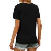 Priroda Acrobats Lover Lover GRAFIC TEE majica sa modnim tiskom, kratkim rukavima udobnim i rastezljivim