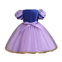 Djevojke Rapunzel Haljina princeze Halloween Cosplay rođendanska haljina za zabavu
