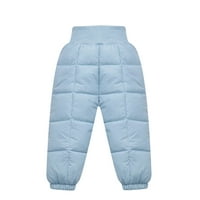Zimske puffer sniježne hlače za dječaku dječaka dječaka dece debele tople skijaške pantalone
