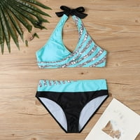 Mikilon ljetni ženski kupaći kostimi modni kupaći kostimi za plažu bikini siamse ženski kupaći kostimi One plus veličine na klirensu