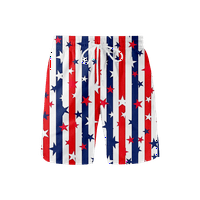 Kratke hlače za muškarce i dječake Dan neovisnosti Plaža Kratke hlače Muškarci Havajska kupaca MENS