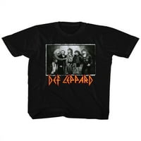 Def Leppard 80s Heavy Metal Band Rock N Roll World Tour Crew Odrasli majica Thee Tee