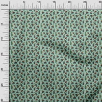 Onuone pamučni dres teal zelene tkanine Putovanje Šivaći materijal Ispis tkanina od dvorišta