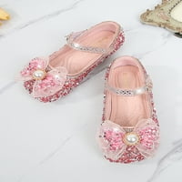 Woobring Girl's Mary Jane sandale gležnjače stanovi udobne haljine cipele performanse princeze cipele