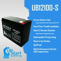 - Međudržavne baterije Asla Zamjena baterije - UB12100-S univerzalna brtvena olovna akumulatorska baterija