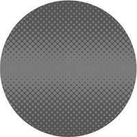 Ahgly Company u zatvorenom okruglom uzorkovnom boju bitkama sive prostirke, 3 'runda