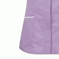 CacommAmk PI vrhovi za žene čišćenje ženskih sestara Tunika uniformno klinike V-izrez zaštitna odjeća