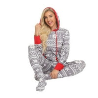 Božićni pidžami Jednodijelni kombinezon za spavanje kućna odjeća Podudaranje porodičnog roditeljskog