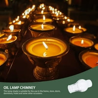 Svjetiljka za ulje Staklene zamene Šimney Globe Zatvoreni vintage kerozine nijanse Lampica Lampica Koristite