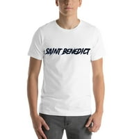 Saint Benedict Styler stil kratkih rukava pamučna majica u nedefiniranim poklonima