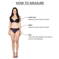 Wofedyo bikini setovi za žene Printing kupaći kostim čipke Žene visoko udise bikini dva kravata set