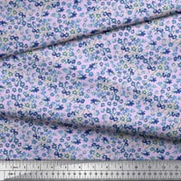 Soimoi pamučna kambrična tkaninska tkanina cvijeća akvarel za pratnju tkanine sa širokim dvorištem