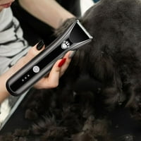 Kašilica za dotjeranje pasa, punjiva vodootporna kućna ljubimca za kosu sa niskim bukom, električni