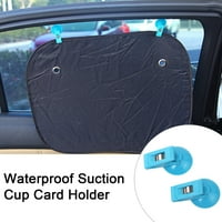 Držač kartice za usisavanje čašica Prikladni automobilski čaše za usisavanje za organizirane kartice Gotovanje sigurnosnog vožnje