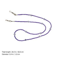 Perle maske lančane perle ogrlica za zaštitu viseća viseća vrata oko vrata