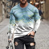 Muške majice Muške vještine za vježbanje Muškarci Ležerne prilike, pulover s dugim rukavima 3D tiskana