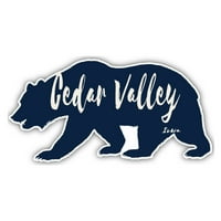 Cedar Valley Iowa Suvenir Dekorativne naljepnice