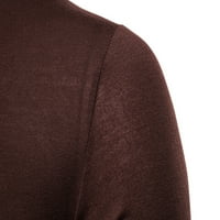 Yunmic Muške čišćenja Muška moda Ležerne prilike odštampani i obojeni pulover Retro Unise Style Top