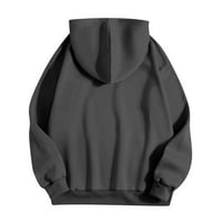 DMQupv prevelizirani hoodie za žene za žene Žene Zip Up Y2K duksevi Ležerne prilike za gusjenice s dugim rukavima sa džepovima Tamno siva XXL