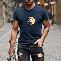 Ljetna košulja za muškarce, Ležerne prilike, Ležeran okruglica 3D Digitalni ispis Pulover fitness sportske