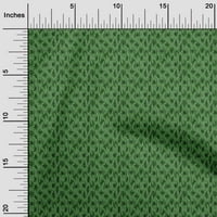 Onuone pamučne kambrike zelene tkanine četkica za stomak Quilting zalihe Ispiši šivanje tkanine sa dvorištem