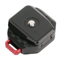 Mini V Lock ploča, protiv grebanja stabilne V Mount Brzo otpuštanje ploče Sigurna aluminijska legura za stabilizator za SLR kameru