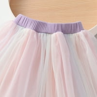 Djevojke toddlera haljina ljetna modna haljina casual haljina tutu mrežasta suknja odjeća princeza haljina