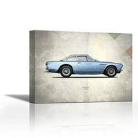 Maserati Sebring - Savremena likovna umjetnost Giclee na platnu Galerija WAPHRI - Zidni dekor - umjetničko