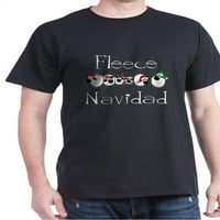 Cafepress - Fleece Navidad tamna majica - pamučna majica