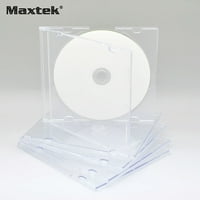 Maxtek Ultra tanak tanak Clear CD Jewel futrola sa ugrađenim u mraz čistog ladica, pakovanje