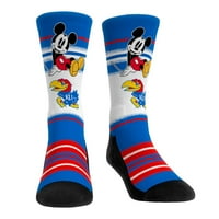 Mladi Rock Em Socks Kansas Jayhawks Logo Disney Tri čarape za posade