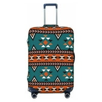 Turistički kofer za prtljag, retro jugozapadni tradicionalni stil elastični zaštitnik za pranje kofera,