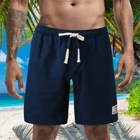 Muški kratke hlače Muškarci Ljetni boju Sportski džepni pamučni i posteljini povremeni kratke hlače