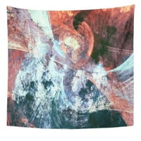Transformacija Sažetak Tamno umjetnička svijetla boja Slikarstvo Moderna futuristička zidna umjetnost Viseća tapiserija Kućni dekor za dnevnu sobu spavaća soba spavaonica