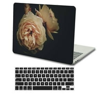 Kaishek Hard Shell kompatibilan MacBook Pro 13 + crni poklopac tastature A1502 A1425, bez CD-ROM Rose