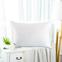 Rovga Početna Dekorativni jastuk navlake čista boja imitacija svile jastučnice imitacija svile svilena