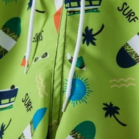 Corashan Beach Pants Muns Funny Brzo suho sušenje Swim trunks Ljeto Plažni kratke hlače Holiday Slatka ploča za crtanje kratkim kratkim hlačama