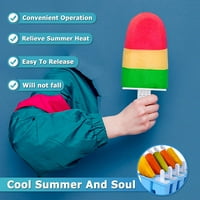 Silikonski popsicle kalupi 10-šupljina, DIY ledeni pop kalup za djecu za odrasle tinejdžere, BPA besplatni