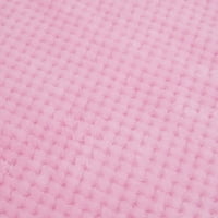 Jeashchat flanel pokriva od flisa za kauč kauč za kauč mekana topla plairana posteljina od flisa Blago veliki mrežasti flanel prekriva, ružičasti, klirens