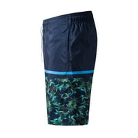 Muške havajske kratke hlače za plažu Slim-Fit Crtav struk Ležerne prilike ljetne kratke hlače sa džepom