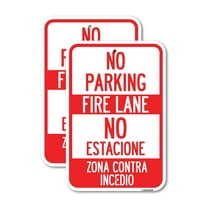 Nema parking vatrene trake - no estacione zona contra incendio