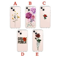 Valentine's Love Roses Transparentna futrola za telefon za iPhone 13PRO, pro max, 12,12PRO, za iPhone11, pro max, plus 6s plus za iPhone 5 5S SE, za Samsung Note 20, za Samsung Note 20