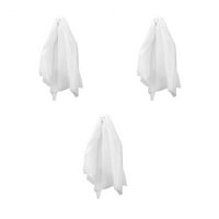 Viseći svjetlo Ghosts, slojevi blistaju u tamnom Halloween Hanging Ghosts Jednostavna instalacija za