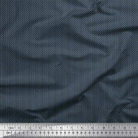 Soimoi Japan Crepe Saten tkanina trokuta Geometrijska štampana tkanina od dvorišta široko