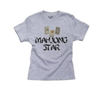 Mahjong zvezda - sa posebnim kineskim pločicama Djevojka pamučna majica