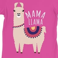 Mama Llama Womens Hot Pink Slatka majica Dnevna majica Funny Mom Poklon