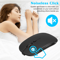 Bluetooth miš, punjivi bežični miš za Nokia V 5G UW Bluetooth bežični miš dizajniran za laptop MAC iPad