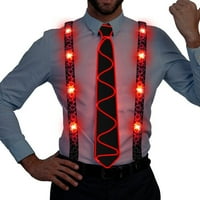 LED svjetlosni susjednici + LED kravata, osvjetljenje LED vešalica LED lampica podižu kravatu